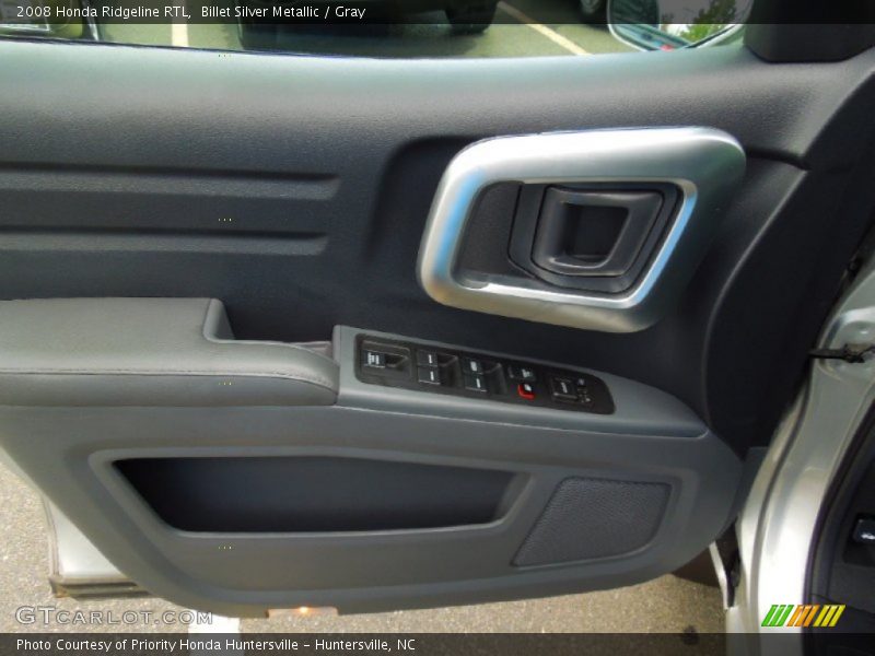Billet Silver Metallic / Gray 2008 Honda Ridgeline RTL