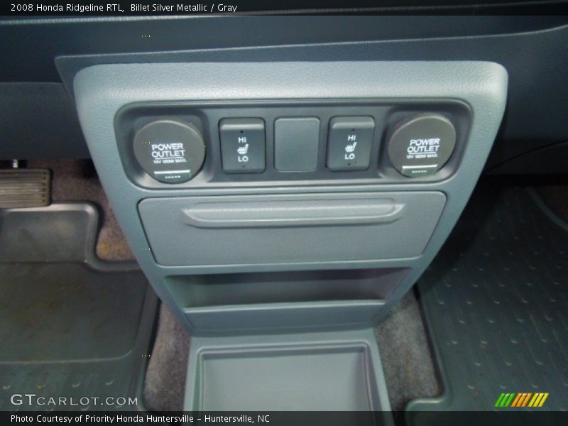 Billet Silver Metallic / Gray 2008 Honda Ridgeline RTL