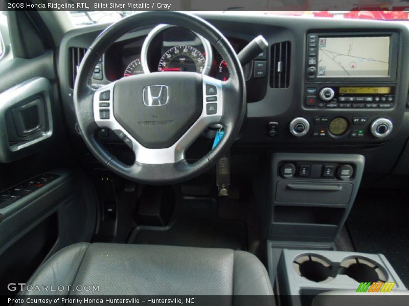 Billet Silver Metallic / Gray 2008 Honda Ridgeline RTL