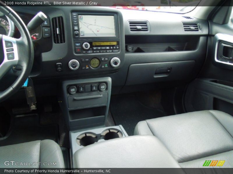 Billet Silver Metallic / Gray 2008 Honda Ridgeline RTL