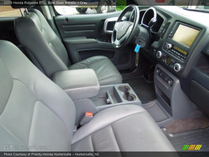 Billet Silver Metallic / Gray 2008 Honda Ridgeline RTL