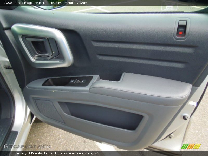 Billet Silver Metallic / Gray 2008 Honda Ridgeline RTL