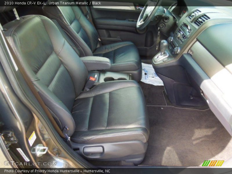 Urban Titanium Metallic / Black 2010 Honda CR-V EX-L