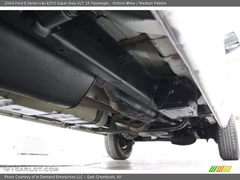 Undercarriage of 2004 E Series Van E350 Super Duty XLT 15 Passenger