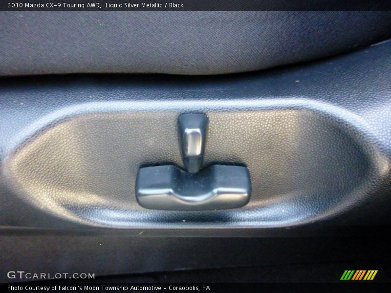 Liquid Silver Metallic / Black 2010 Mazda CX-9 Touring AWD