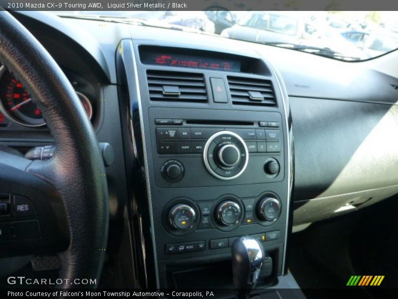 Liquid Silver Metallic / Black 2010 Mazda CX-9 Touring AWD