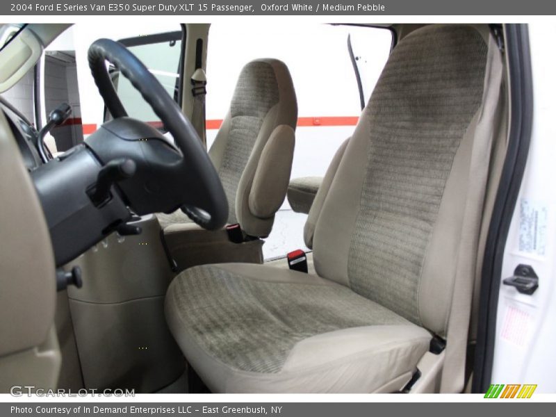 Oxford White / Medium Pebble 2004 Ford E Series Van E350 Super Duty XLT 15 Passenger
