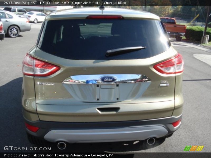 Ginger Ale Metallic / Charcoal Black 2013 Ford Escape SEL 1.6L EcoBoost 4WD