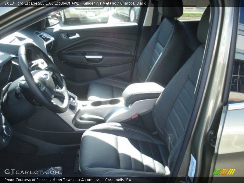 Ginger Ale Metallic / Charcoal Black 2013 Ford Escape SEL 1.6L EcoBoost 4WD