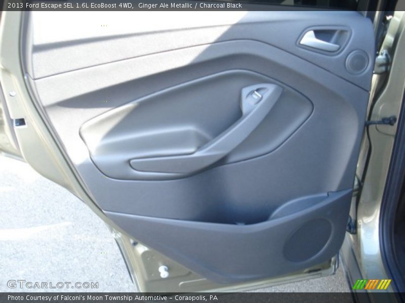 Ginger Ale Metallic / Charcoal Black 2013 Ford Escape SEL 1.6L EcoBoost 4WD