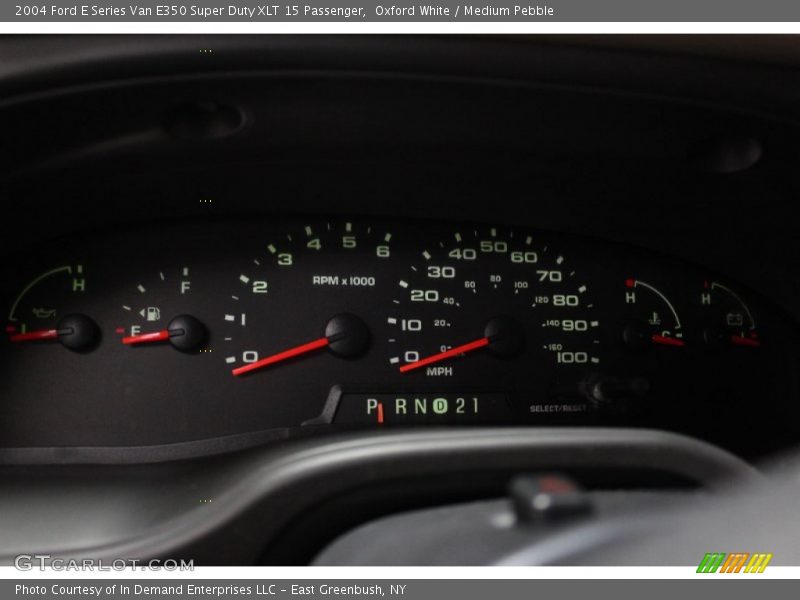  2004 E Series Van E350 Super Duty XLT 15 Passenger E350 Super Duty XLT 15 Passenger Gauges
