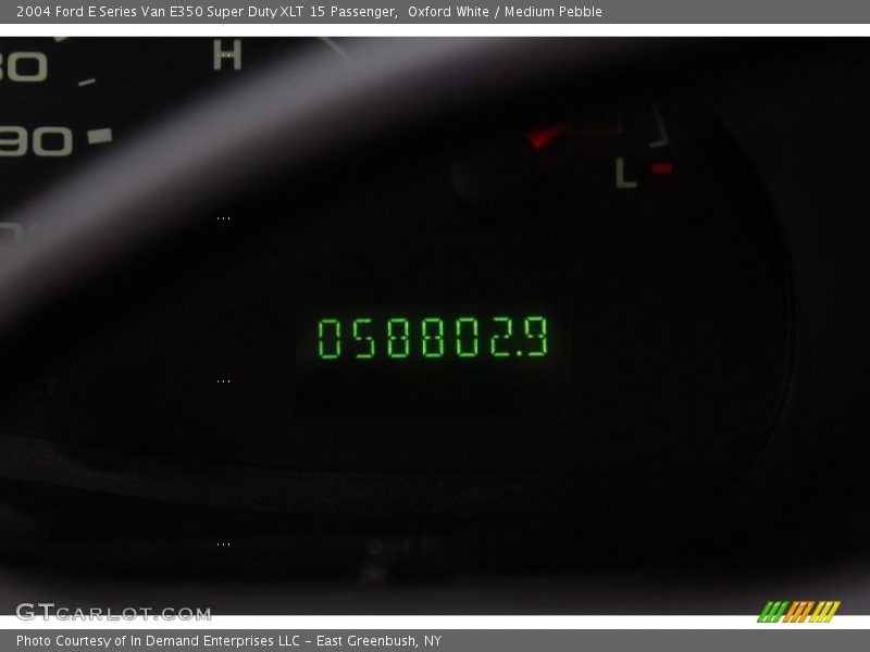 Oxford White / Medium Pebble 2004 Ford E Series Van E350 Super Duty XLT 15 Passenger