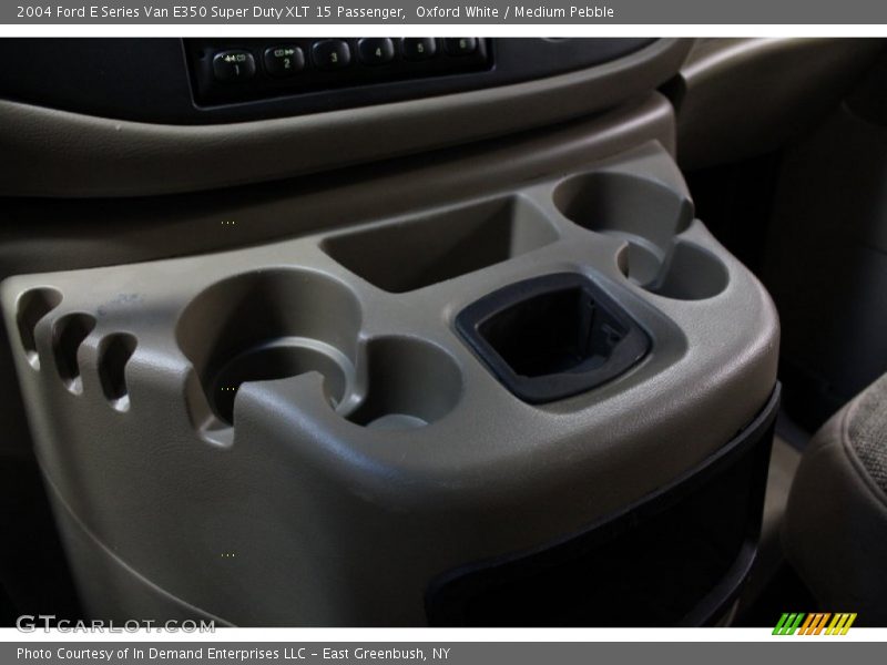 Oxford White / Medium Pebble 2004 Ford E Series Van E350 Super Duty XLT 15 Passenger