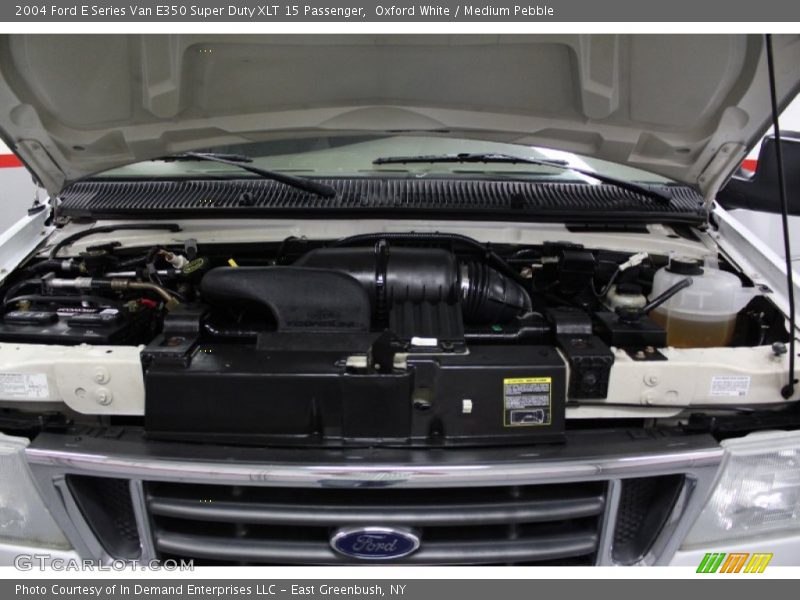 Oxford White / Medium Pebble 2004 Ford E Series Van E350 Super Duty XLT 15 Passenger