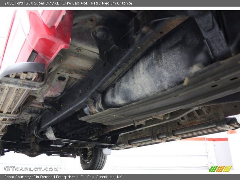 Undercarriage of 2001 F350 Super Duty XLT Crew Cab 4x4