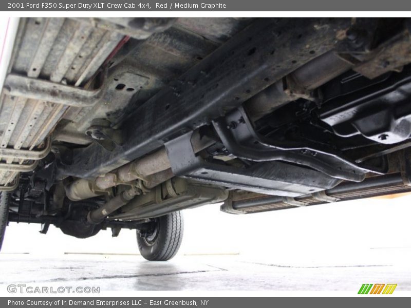 Undercarriage of 2001 F350 Super Duty XLT Crew Cab 4x4