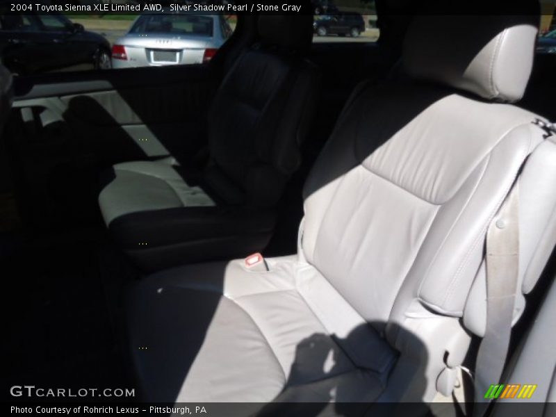 Silver Shadow Pearl / Stone Gray 2004 Toyota Sienna XLE Limited AWD