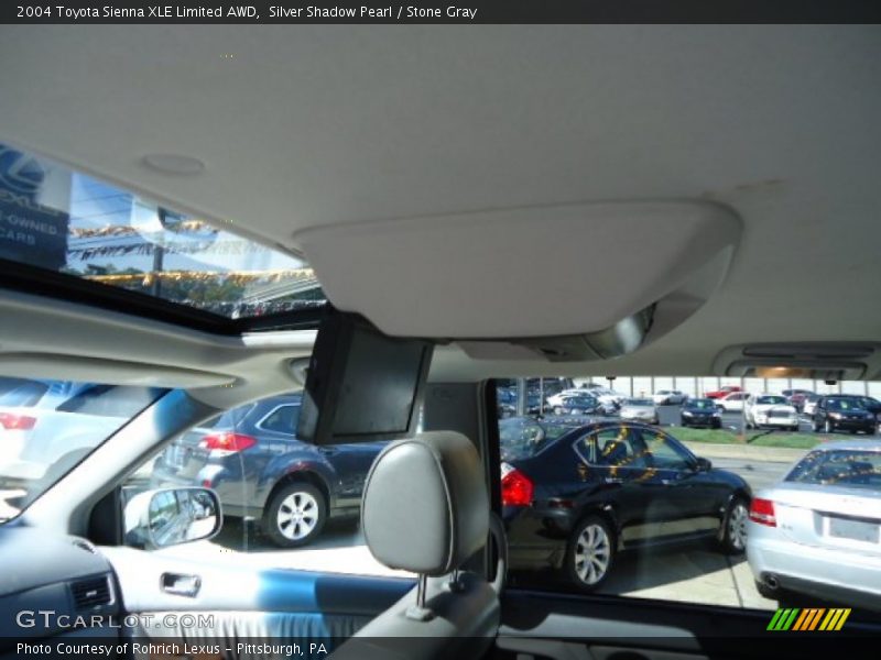Silver Shadow Pearl / Stone Gray 2004 Toyota Sienna XLE Limited AWD