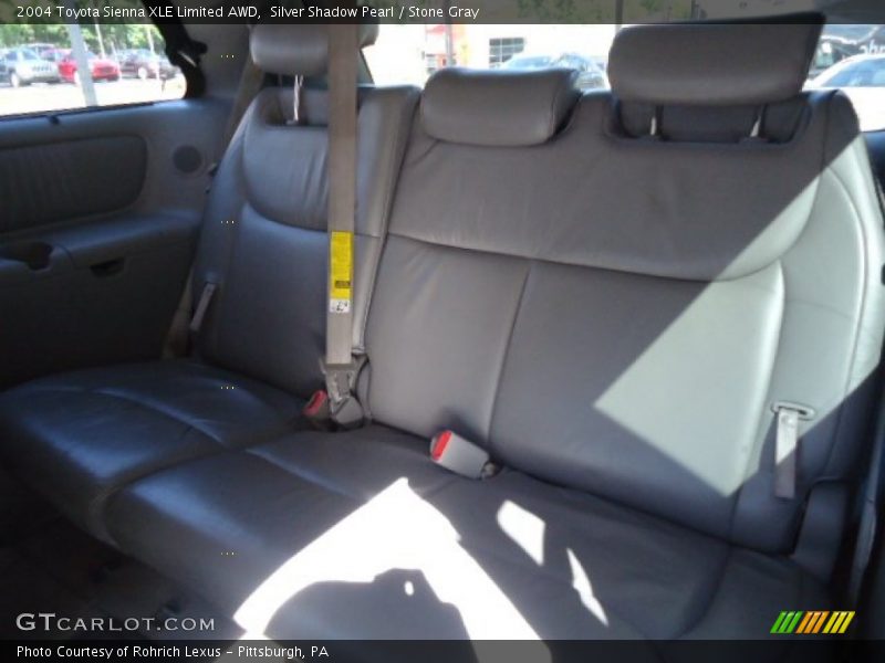 Silver Shadow Pearl / Stone Gray 2004 Toyota Sienna XLE Limited AWD