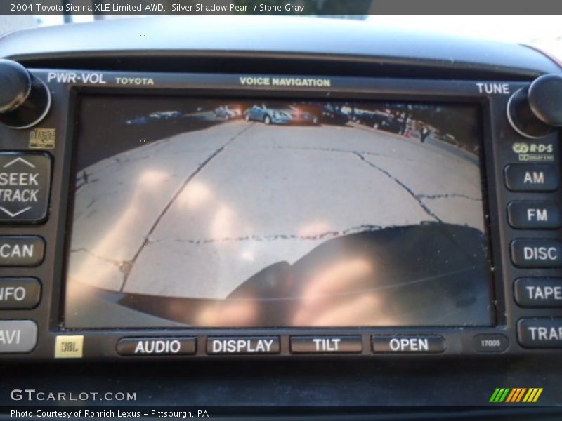 Silver Shadow Pearl / Stone Gray 2004 Toyota Sienna XLE Limited AWD