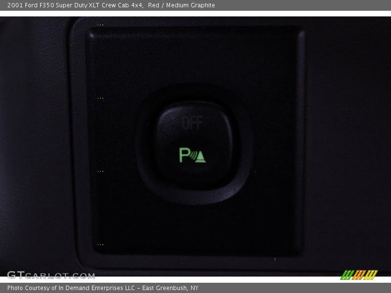 Red / Medium Graphite 2001 Ford F350 Super Duty XLT Crew Cab 4x4