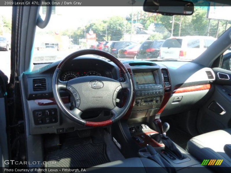 Black Onyx / Dark Gray 2009 Lexus GX 470