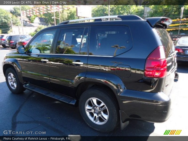 Black Onyx / Dark Gray 2009 Lexus GX 470