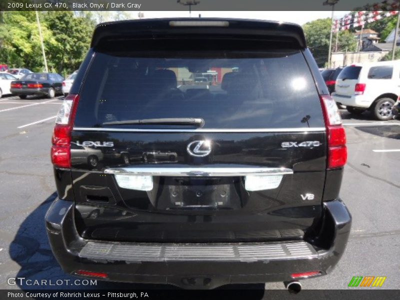 Black Onyx / Dark Gray 2009 Lexus GX 470
