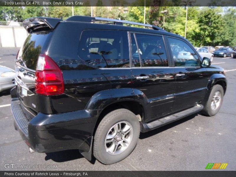 Black Onyx / Dark Gray 2009 Lexus GX 470