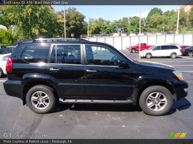 Black Onyx / Dark Gray 2009 Lexus GX 470