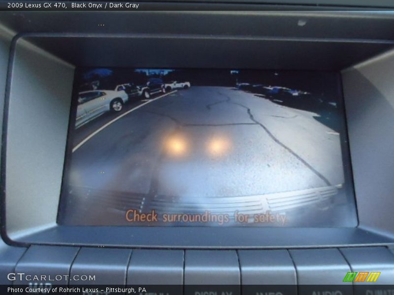 Black Onyx / Dark Gray 2009 Lexus GX 470