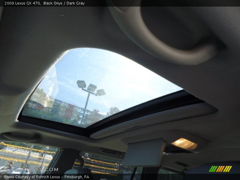 Black Onyx / Dark Gray 2009 Lexus GX 470