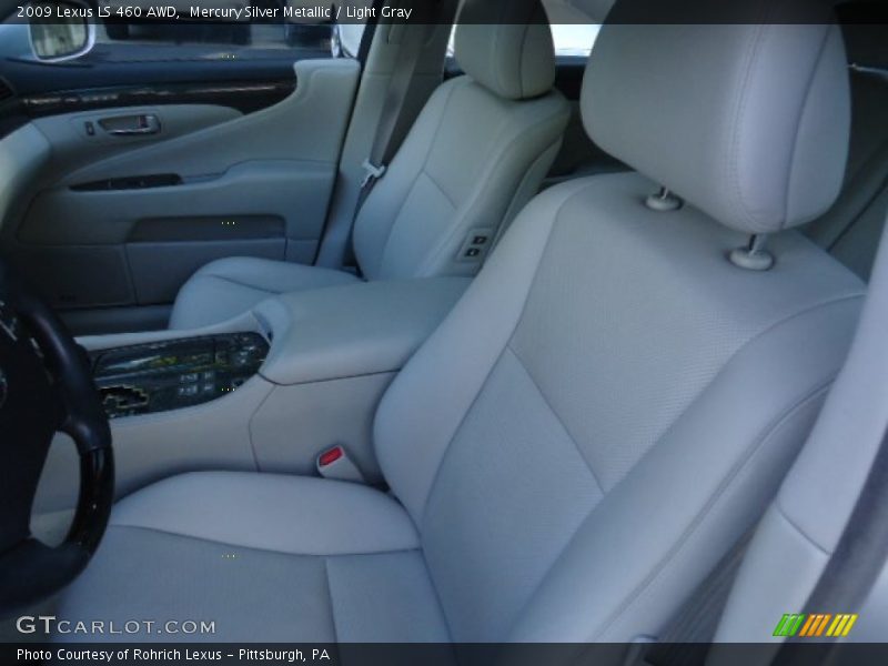 Mercury Silver Metallic / Light Gray 2009 Lexus LS 460 AWD