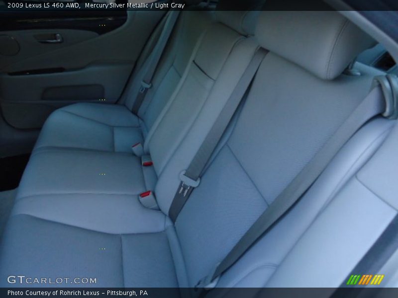 Mercury Silver Metallic / Light Gray 2009 Lexus LS 460 AWD