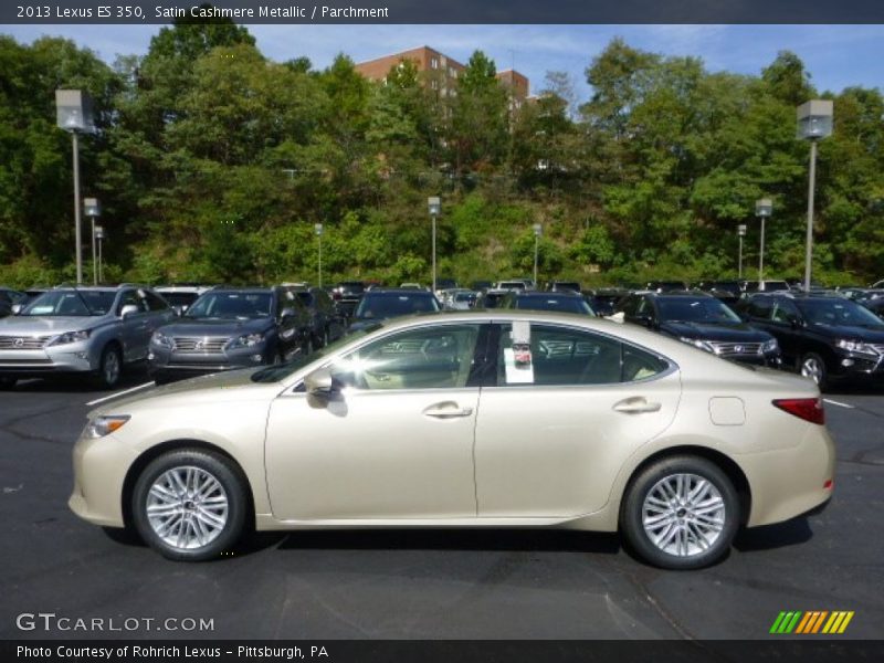 Satin Cashmere Metallic / Parchment 2013 Lexus ES 350