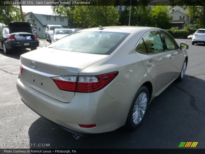 Satin Cashmere Metallic / Parchment 2013 Lexus ES 350