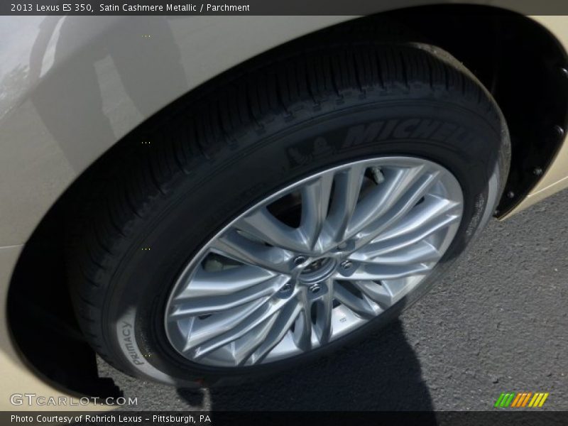 Satin Cashmere Metallic / Parchment 2013 Lexus ES 350