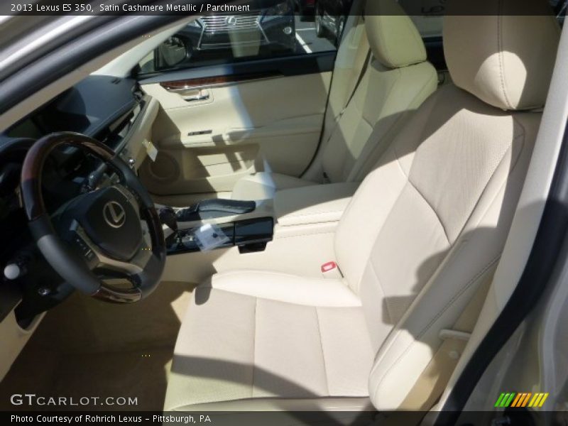 Satin Cashmere Metallic / Parchment 2013 Lexus ES 350