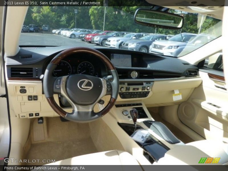 Satin Cashmere Metallic / Parchment 2013 Lexus ES 350