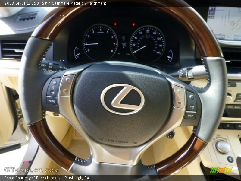 Satin Cashmere Metallic / Parchment 2013 Lexus ES 350