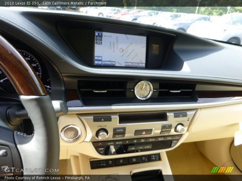 Satin Cashmere Metallic / Parchment 2013 Lexus ES 350