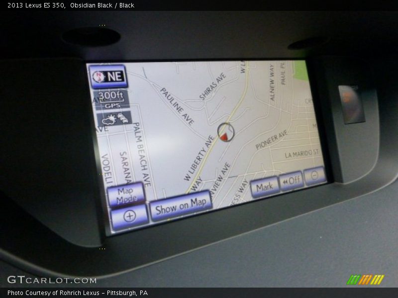 Obsidian Black / Black 2013 Lexus ES 350