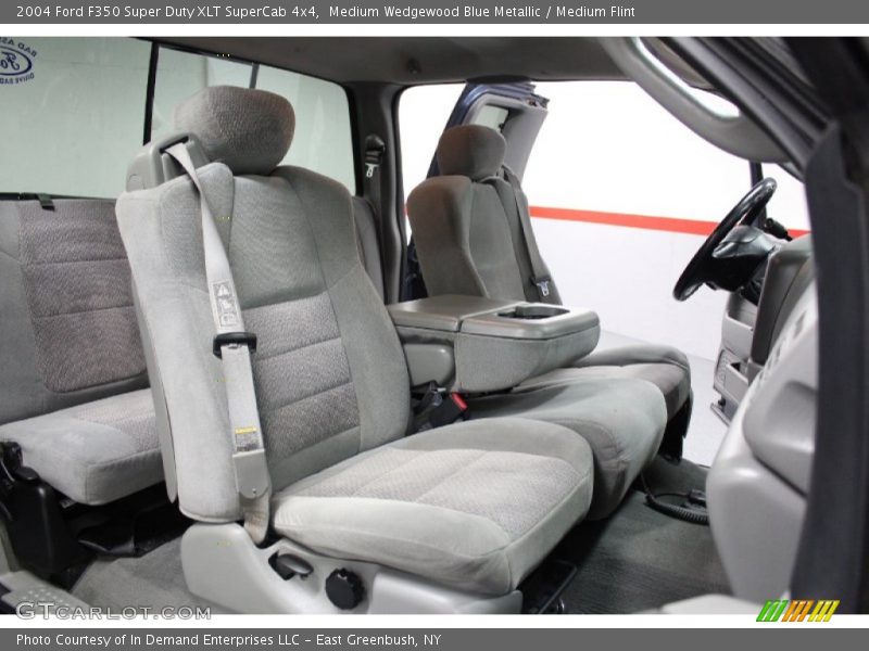  2004 F350 Super Duty XLT SuperCab 4x4 Medium Flint Interior