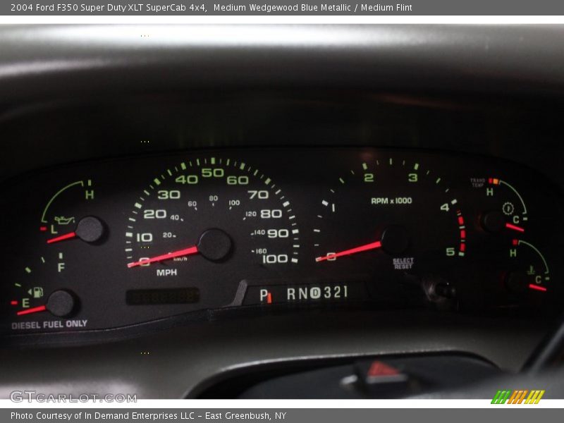  2004 F350 Super Duty XLT SuperCab 4x4 XLT SuperCab 4x4 Gauges