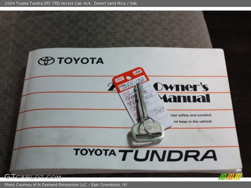 Desert Sand Mica / Oak 2004 Toyota Tundra SR5 TRD Access Cab 4x4