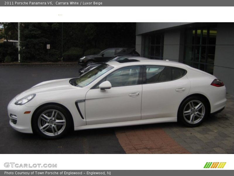 Carrara White / Luxor Beige 2011 Porsche Panamera V6