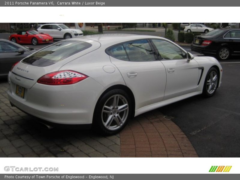 Carrara White / Luxor Beige 2011 Porsche Panamera V6