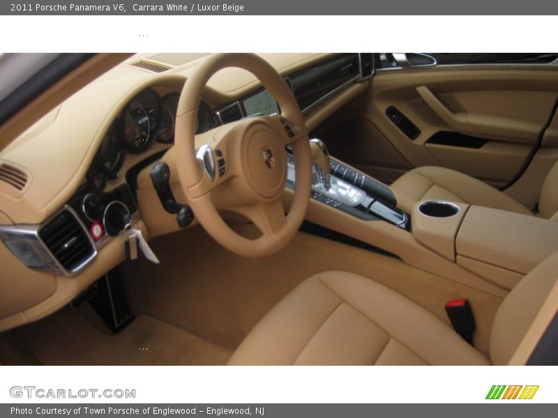  2011 Panamera V6 Luxor Beige Interior