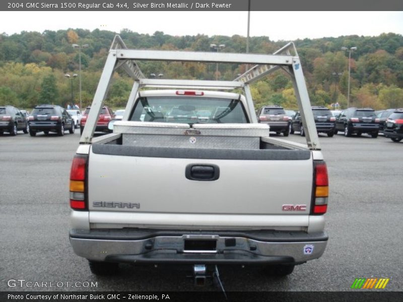 Silver Birch Metallic / Dark Pewter 2004 GMC Sierra 1500 Regular Cab 4x4