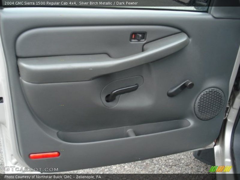 Silver Birch Metallic / Dark Pewter 2004 GMC Sierra 1500 Regular Cab 4x4